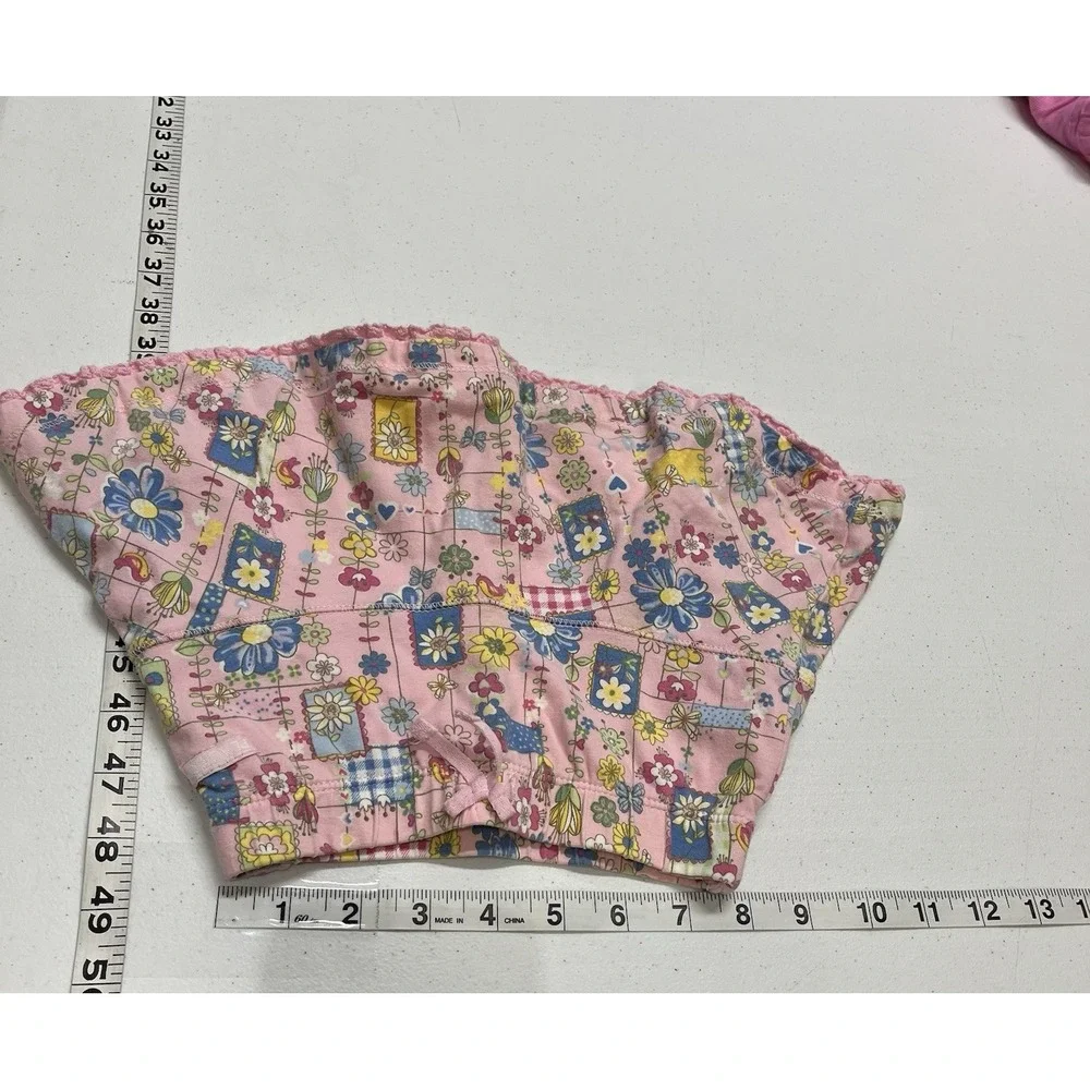 The Childrens Place Skirt Set 4T Pink Tiered Cordury Maxi Floral Midi Ruffle